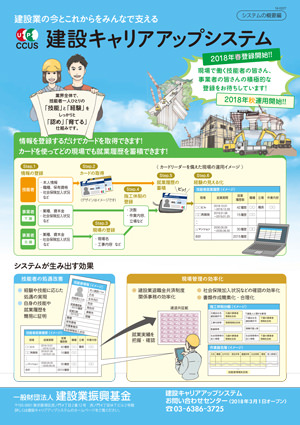建設キャリアアップシステムチラシ画像